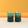 Divine Copper Pure Copper Curve Glass Multishade Pack Of 2
