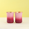 Divine Copper Pure Copper Curve Each 300 ml Glass Pack Of 2