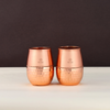 Divine Copper Pure Copper Tulip Glass Plain