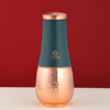 Divine Copper Tulip Jar Green