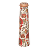 Divine Copper Froyo Floral Enamel Print 750ml Copper Bottle
