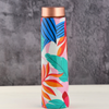 Divine Copper Eclair Enamel Print - Pure Copper Water Bottle