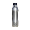 Indian Art Villa Stainless Steel Water Bottle New Sipper Cap Plain Matt - 1000 ml