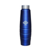 Indian Art Villa Stainless Steel Water Bottle Curve & Lining Design with Steel Cap - 194 gms