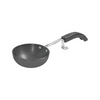 Crystal Aluminium Hard Anodised Tadka Pan, Standard, Black - 154 gms