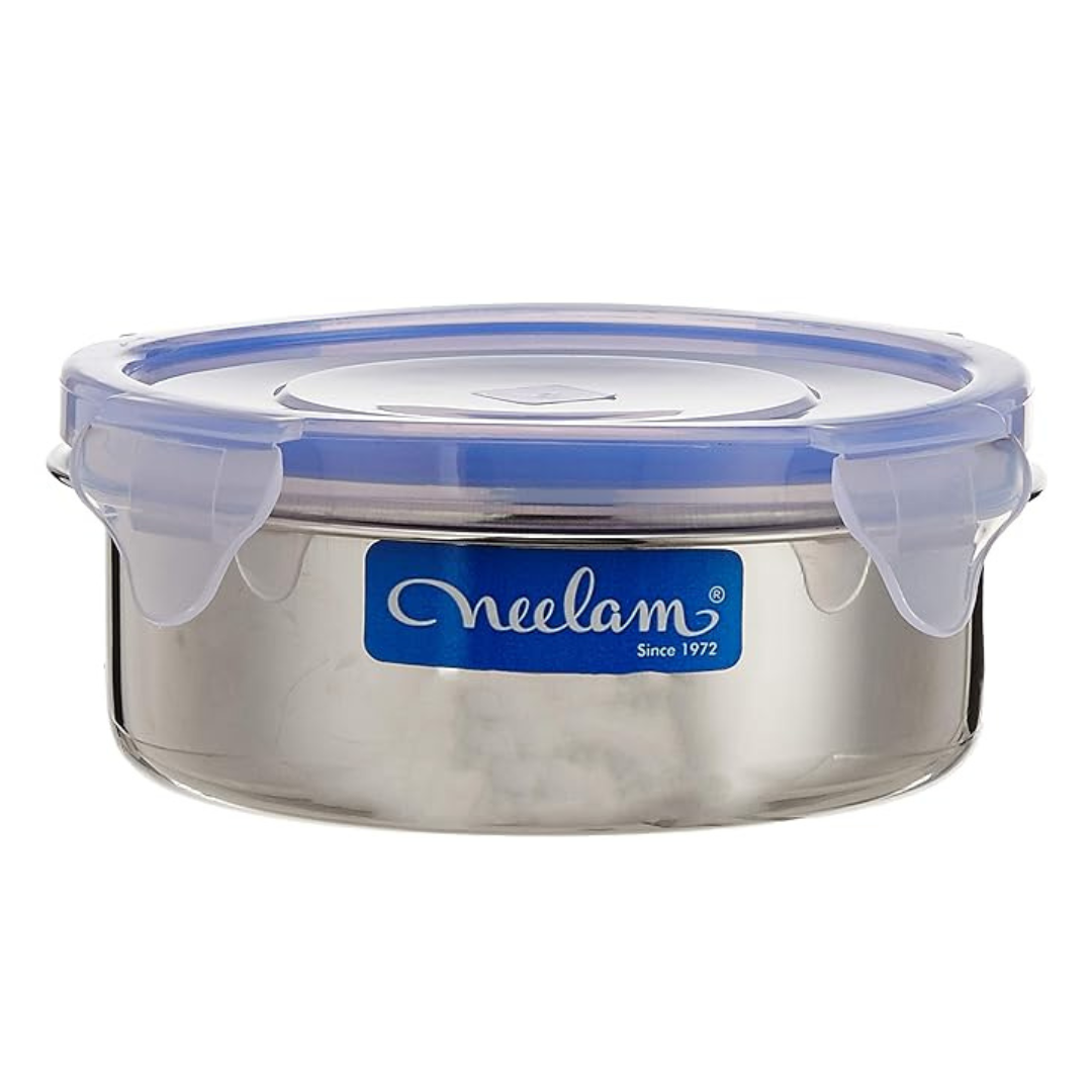 Neelam Stainless 1 pc Leak Lock Container | 400 ml