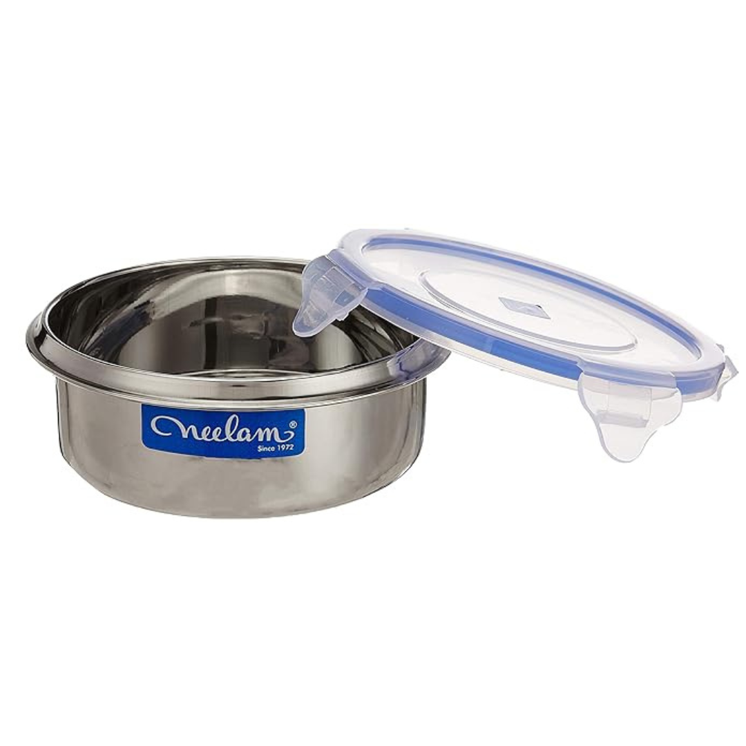 Neelam Stainless 1 pc Leak Lock Container | 400 ml