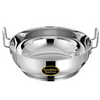Kanshitas Rasoiware Stainless Steel Heavy Gauge Induction Bottom Kadhai 28.4 cm 4 Liter