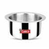 Camro Tripro Triply Artisian Tope 13 No 2.2 Liters Capacity Cauldron Tope Handi Patila Stainless Steel Grains