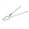 Hazel Stainless Steel Pakad 9 mm Tong Chimta Pakkad for Kitchen Utensil Holder