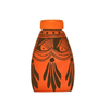 Mitti Cool Clay Water Bottle Triangle 300 ml Black Spade