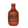 Mitti Cool Clay Water Bottle 1.25 Liter Warli Drum Design