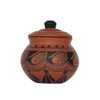 Mitti Cool Clay Curd Pot with Cap 350 ml Black Spade