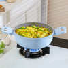 Borosil Vajra Ceramic Deep Kadhai 20cm
