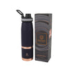 Divine Copper Doughnut-blue Pure Copper Water Bottle