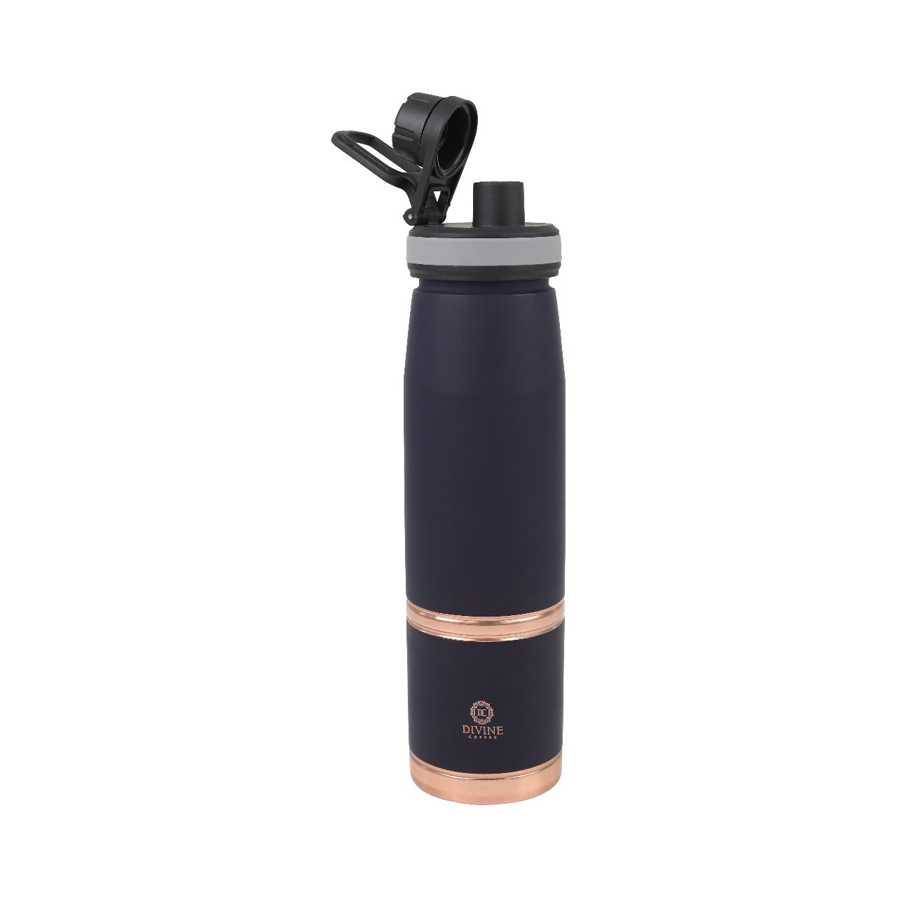 DOUGHNUT-BLUE Pure Copper Water Bottle