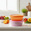 Tupperware SS Bowl 600ml Set of 2 | Leak-Proof | Fridge & On-the-Go Storage