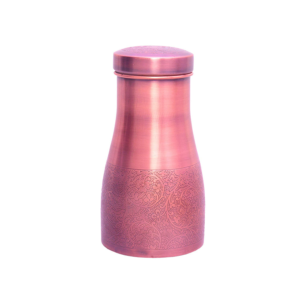 BEDROOM JARS -Antique embossed