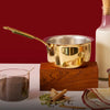 P-TAL Brass Saucepan with Insulated Handles - 1.2L