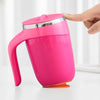 UMAI Anti-Fall Tumbler Stainless Steel with Lid & Handle | 500ml | Double Wall | Pink