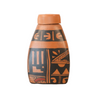 Mitti Cool Clay Water Bottle Triangle 300 ml Black Italica