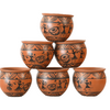 Mitti Cool Clay Jully Cup Set 150 ml 6 piece Warli Timpali