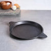 Zishta Cast Iron Raised Edge Fry Pan Omelette Pan Induction Friendly