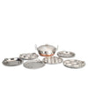 WayMore Stainless Steel Idli Dhokla Cooker Multi Kadai with Copper Bottom