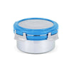 Signoraware Lock N Store Steel Round Container with Steel Lid 350ml