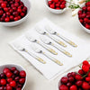 Montavo by FnS Magna 24K Gold Plated 6 Pcs Dinner Fork Set