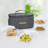 Borosil FoodLuck Olive Lunch Box School Office Tiffin Set of 4