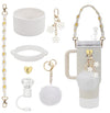 House of Quirk 7 Accessories Set -  (White, Tumbler Not Included)