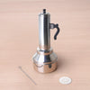 The Indus Valley Stainless Steel Puttu Maker Premium Quality 100% Toxin Free Bakelite Handle Induction Gas