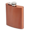FnS Rose Gold Finish Hip Flask for Liquor Stainless Steel Leakproof