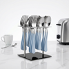 FnS Genil Blue 24 Pcs Cutlery Set with Stand