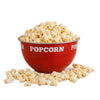 Wonderchef Ambrosia Stainless Steel Popcorn Bowl 1.4L Dual Tone Red
