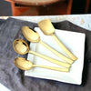 Montavo by FnS Alexa Gold 4 Pcs Stainless Steel Serving Set
