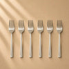 Kishco Olympus Stainless Steel All Purpose / Dinner Fork, Set of 6 (18 cm)