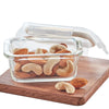 Borosil Klip N Store Rectangular Glass Container 120 ml