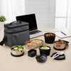 CELLO MF All Day Meal Lunch Box with Bag, Grey
