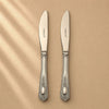 Kishco Festival Stainless Steel All Purpose / Dinner Knife, Set of 2 (18 cm)