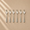 Kishco Festival Stainless Steel Tea Spoon, Set of 6 (13.2 cm)