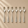 Kishco Festival Stainless Steel All Purpose / Dinner Spoon, Set of 6 (16.6 cm)