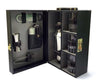 Spirito Mini Cabinet 8 Pcs Leather Bar Set Premium Home Bartender Kit