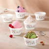 Borosil Larah Opalware Jubilee Ice Cream Bowl Set