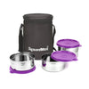 Signoraware Executive Steel Medium Lunch Box