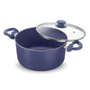 Prestige CeraGlide Ceramic Non-Stick Aluminium Casserole 20cm 2.8L with Glass Lid