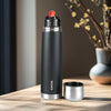 Borosil Thermo Flask Double Wall Bottle Black 500ml