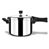 Stahl Xpress Cooker 8 L Triply Pressure Cooker Broad Induction Cooker Outer Lid Pressure Cooker Induction & Gas Stove Compatible