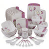 Maharaja Royal Melamine Floral Dinner Set - 40 Pieces